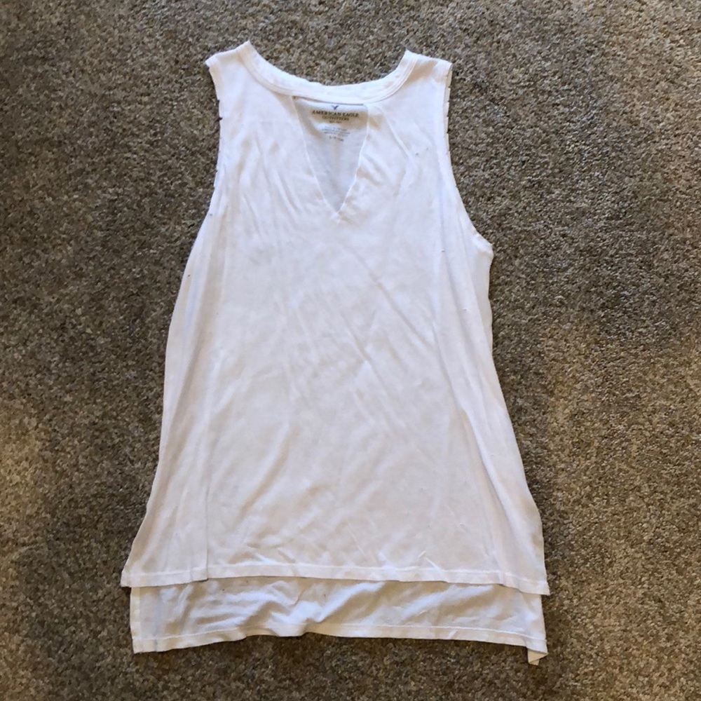 American Eagle Distressed Tank Top
